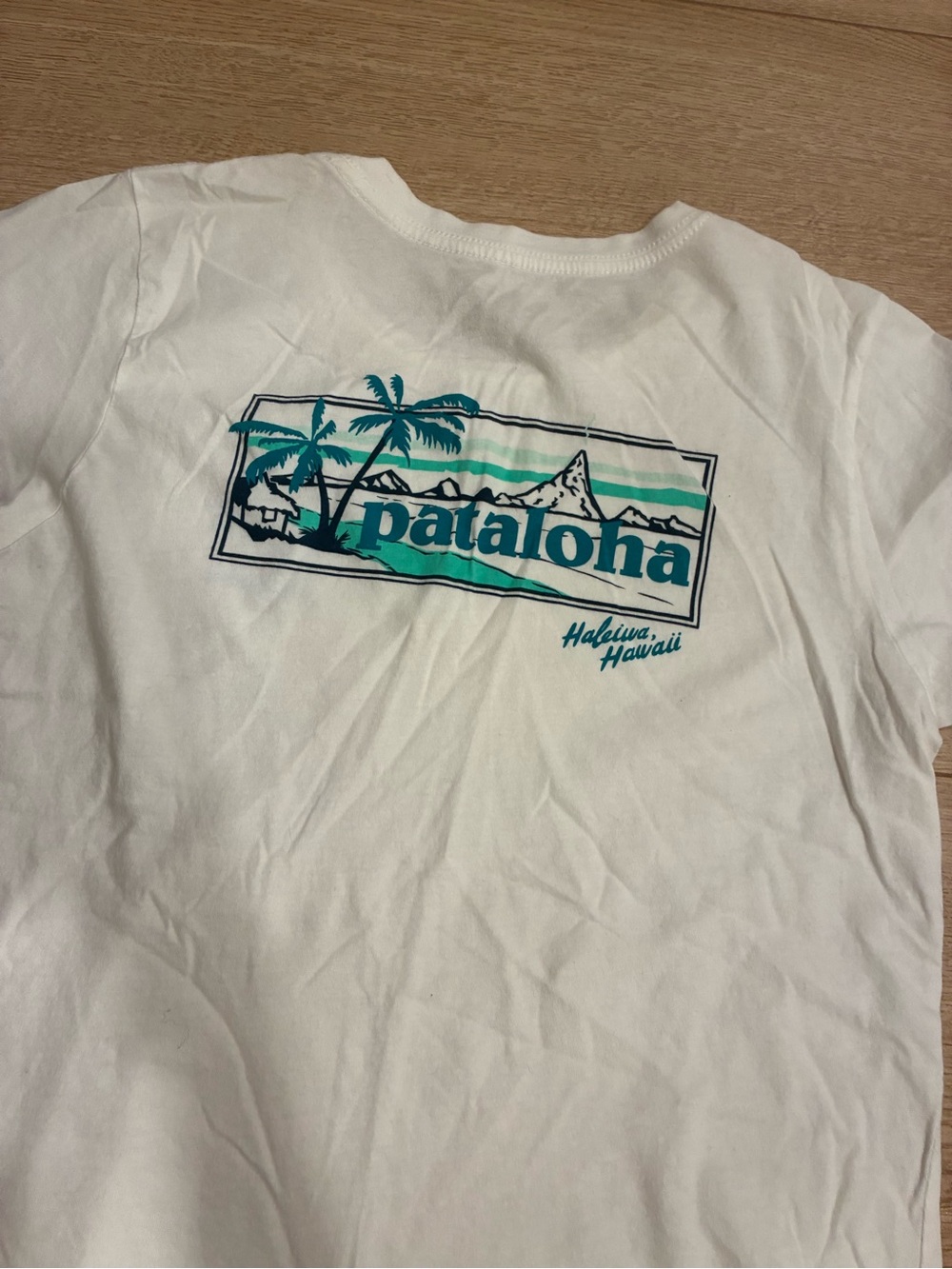 Patagonia Women’s Pataloha Hawaii Regular Fit Cotton T-shirt Size S